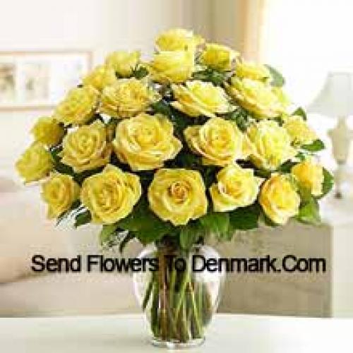 25 Divine Yellow Roses