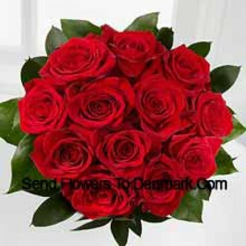 11 Rose Rosse Eleganti